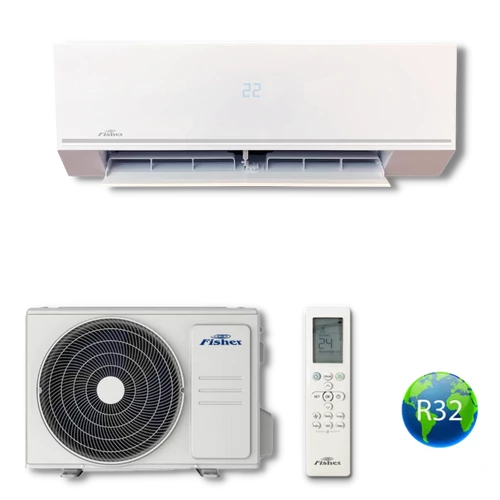 Fisher Comfort Plus FSAI-CP-91AE3/FSOAI-CP-91AE3 oldalfali split klíma 3,5kW