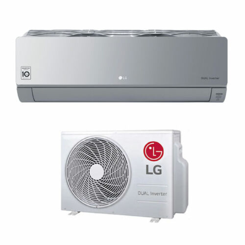 LG &quot;Artcool Silver&quot; oldalfali inverteres split klíma 2,6 kW - WiFi vezérléssel