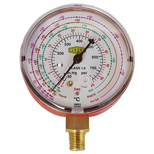 REFCO Nyomásmérő óra M2-500-DS-CLIM - manométer 