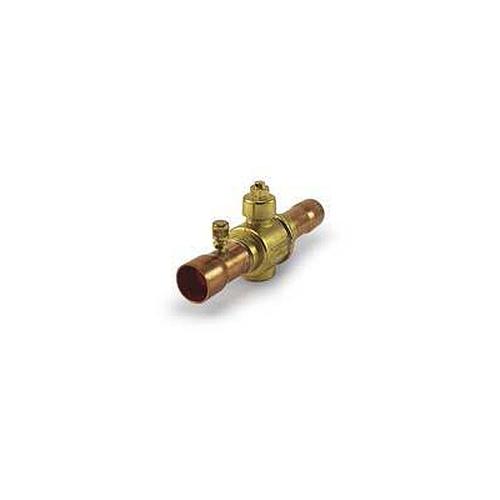 REFRIGERA Golyóscsap 12mm Schraderszeleppelv - forraszos