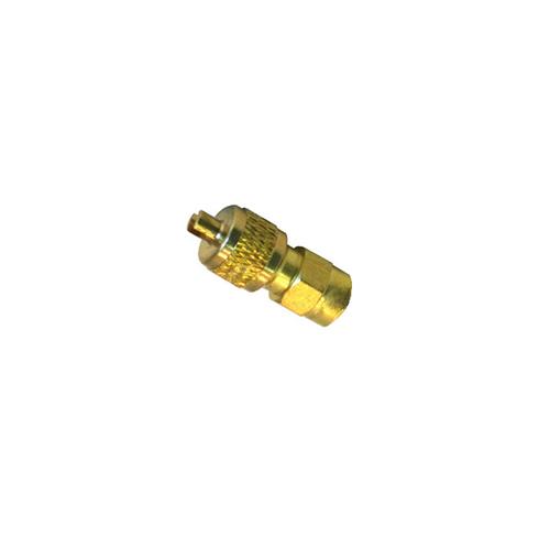 REFCO Töltőszelep cső nélkül 6mm (szervizszelep) 1/4&quot; - tűszelepes