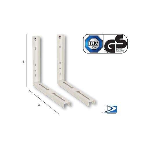 Vecamco fix klímatartókonzol (hegesztett) 750x500 mm