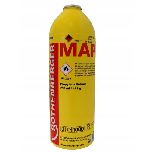 ROTHENBERGER Mapp Forrasztó gázkeverék (Propilén-bután) 750 ml