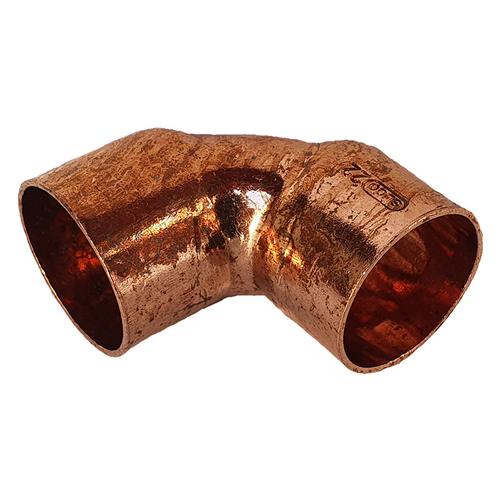 Rézcső idom könyök BB 90° 22mm 