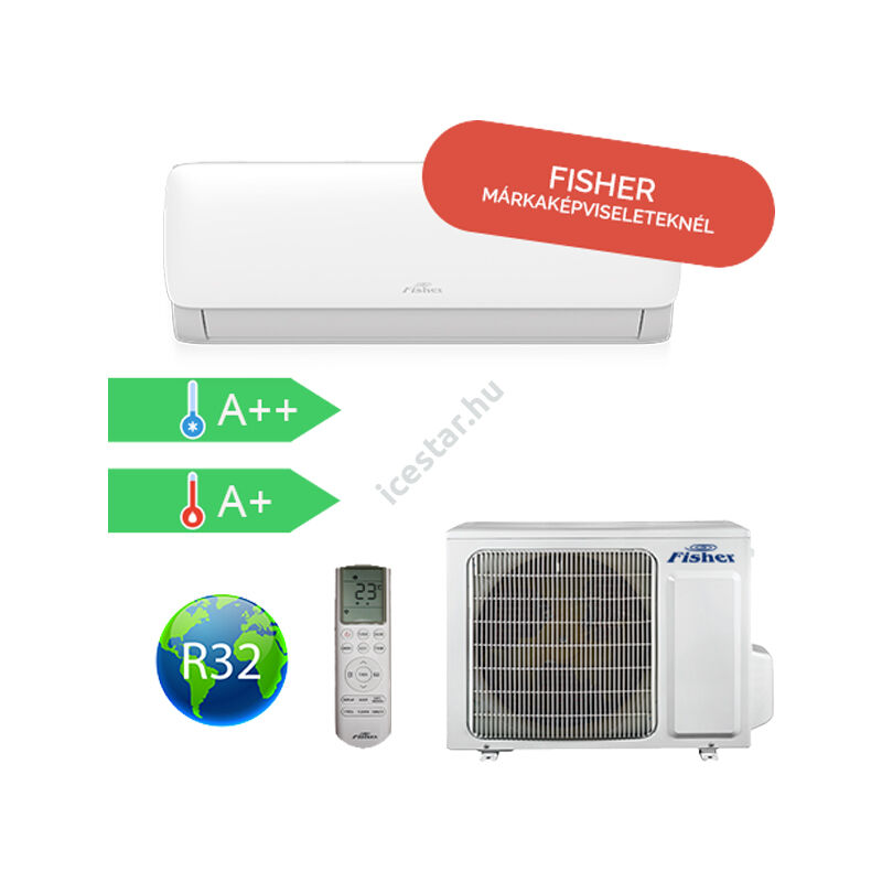 Fisher Special Edition (SP) inverteres oldalfali split klíma 5,3 kW