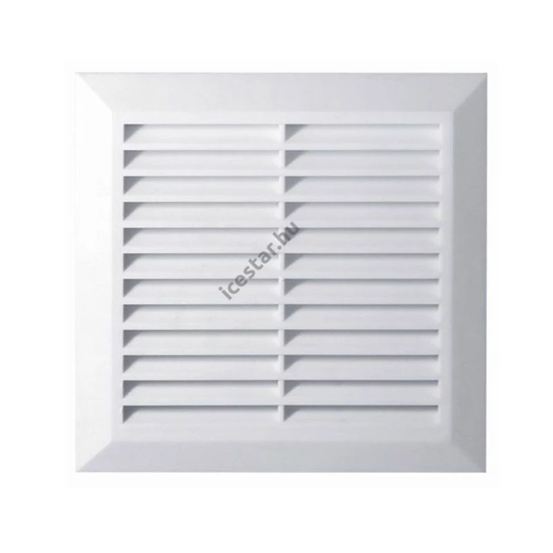 Awenta T27 200x200 Fix szellőzőrács D=150mm csonkkal és rovarhálóval