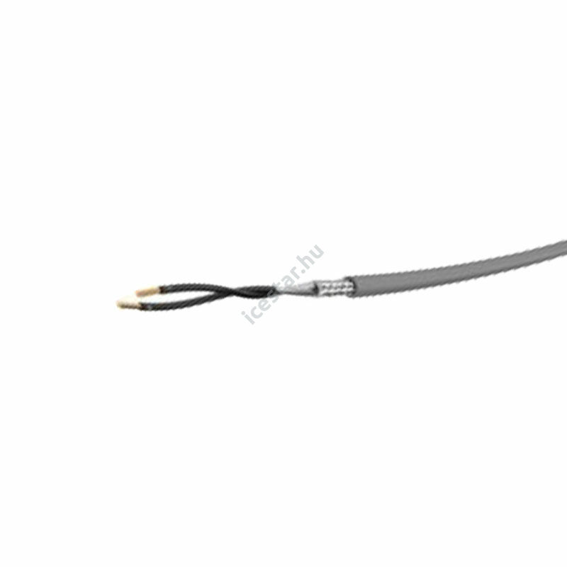YSLCY-OZ 2x1 mm (2G1) szürke árnyékolt kábel 100 m